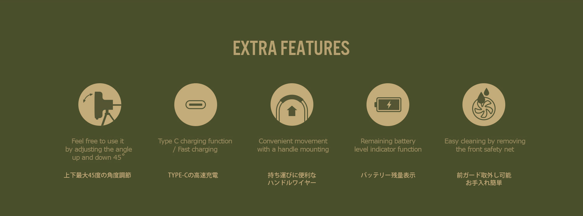 EXTRA FEATURES