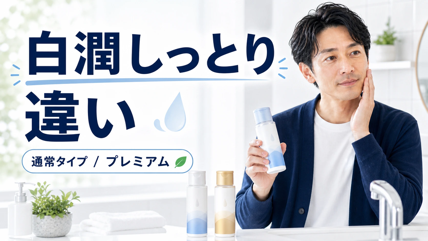 白潤しっとりの違いは？通常タイプ・プレミアムとの見分け方のアイキャッチ