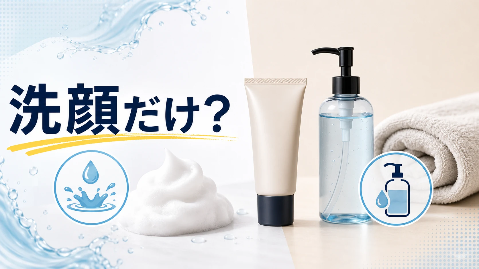 メンズBBクリームが洗顔だけで落ちるか見分けるポイントを整理した図解