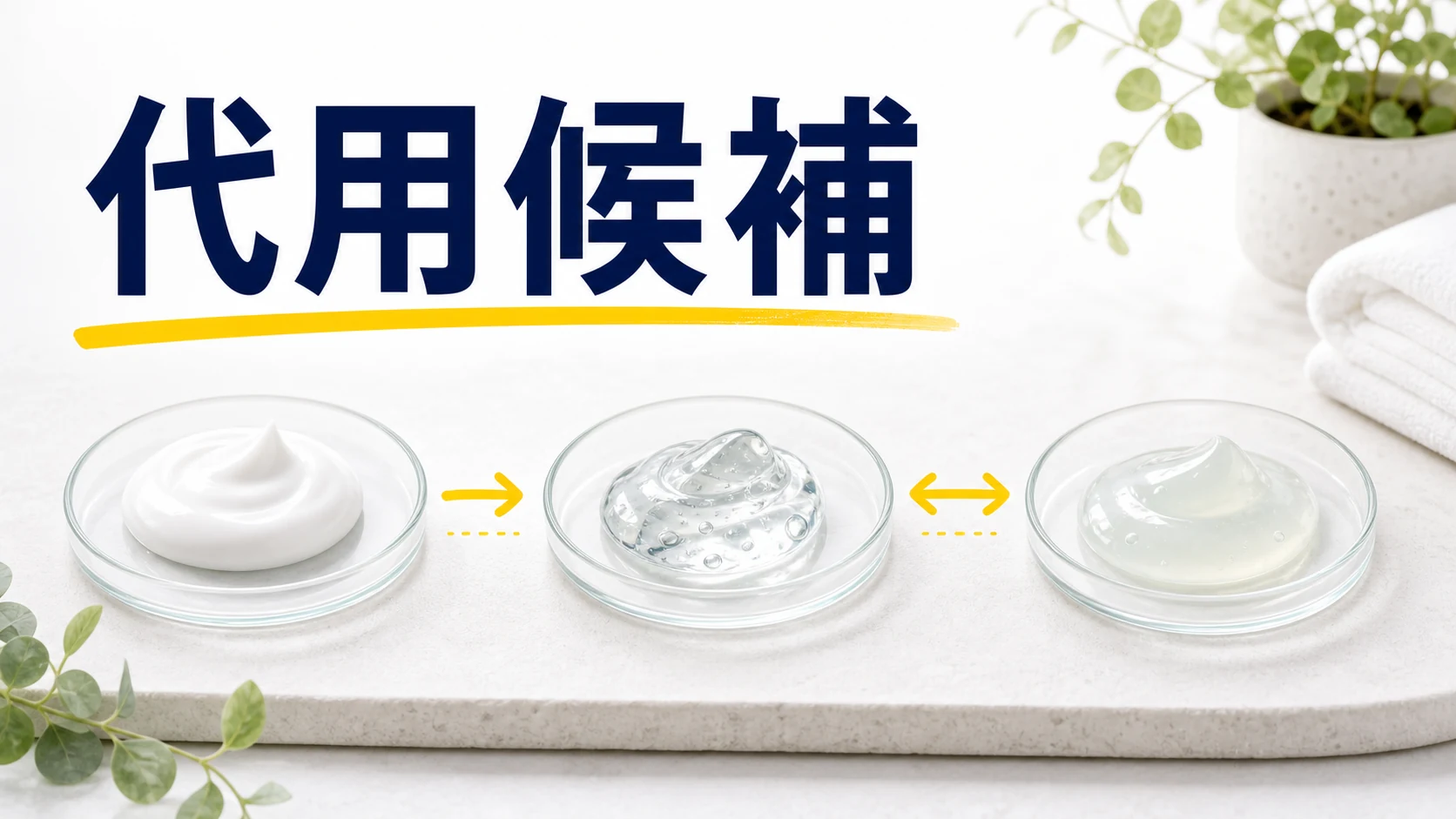乳液が苦手ならオールインワンやジェルで代用することを整理した図解