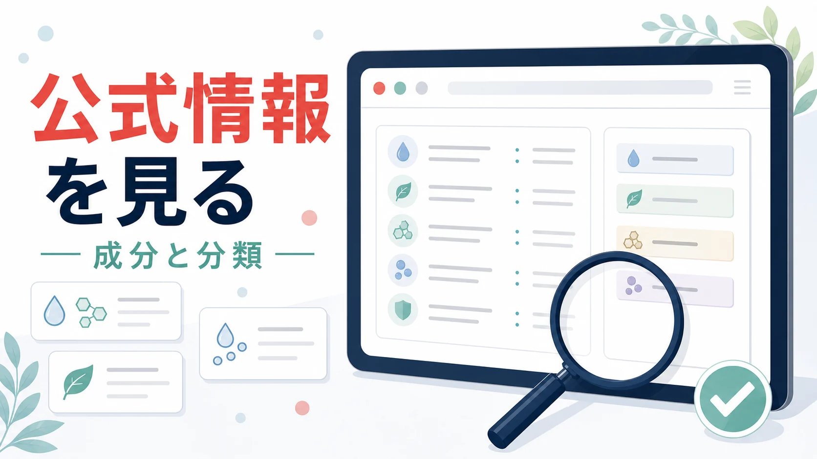 アスタリフトの成分と分類を商品別に整理した図解