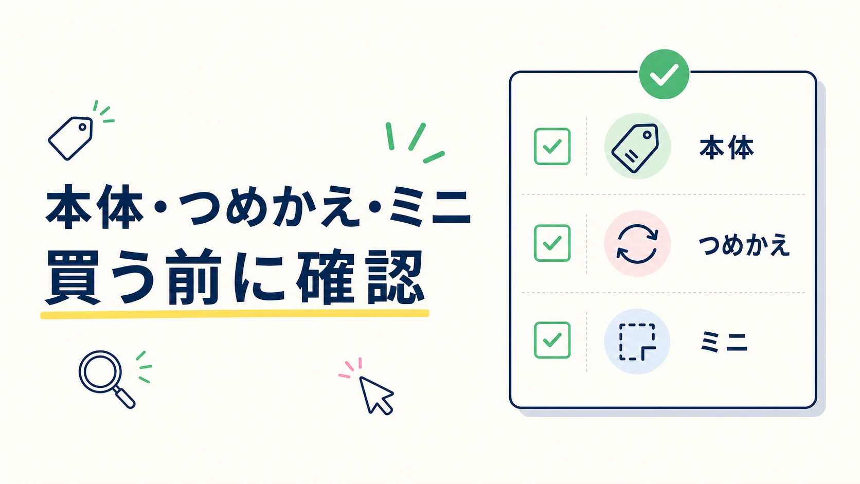 楽天でカルテHDを買う前に本体つめかえミニボトルを確認する図解
